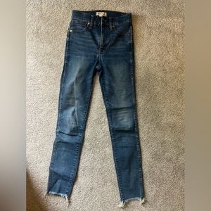 Madewell skinny jeans